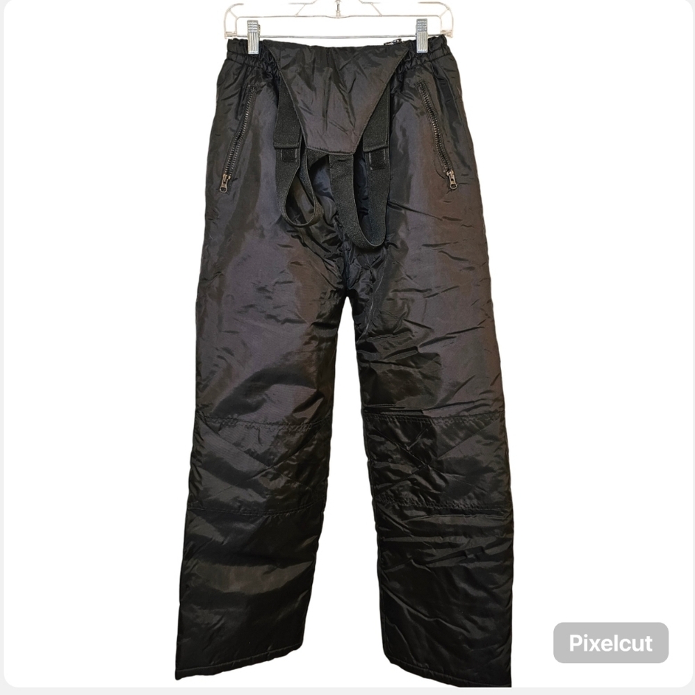 X-Trem Gusti black nylon children snowpants size L (14-16)